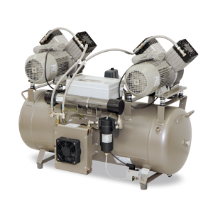 Компрессоры стоматологические c мембранным осушителем DK50 2x2V/110/M и DK50 2x2V/110 S/M