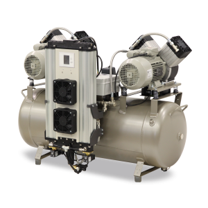 Компрессоры стоматологические c адсорбционным осушителем DK50 2x2V/110/M и DK50 2x2V/110 S/M